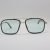 Silver + Green glass