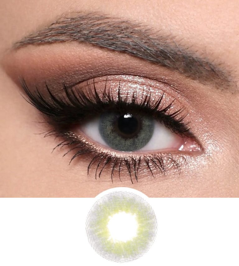 Optiano Contact Lenses Amber Gray