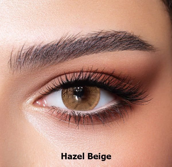Bella Contact Lenses Hazel Beige