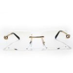 JN Glasses Frameless Transition Gray 5001