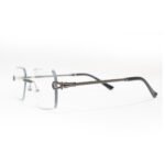 JN Glasses Frameless Transition Gray 5001