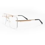 JN Glasses Frameless Transition Brown 5002