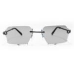 JN Glasses Frameless Transition Gray 5001