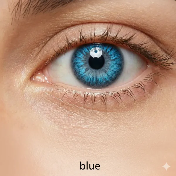 JN Glasses Contact Lenses Ina Blue