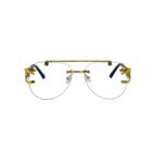 JN Glasses Frameless Transition Gray S009