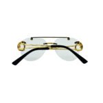 JN Glasses Frameless Transition Gray S009
