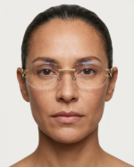 JN Glasses Frameless Transition Gray 5202