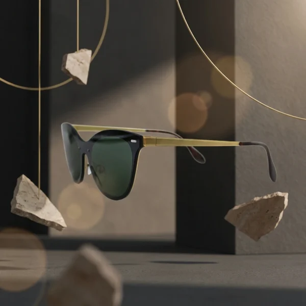 JN Glasses Female Sunglasses 17020