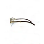 JN Glasses Frameless Transition Grey 1545