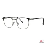 2309 glasses in silver black — angle view