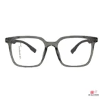 7058 glasses in trans grey — front view