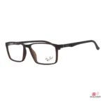 9804 glasses in matt brown — angle view