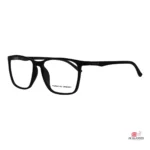 9810 glasses in shine black — angle view