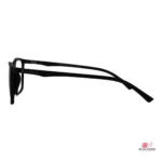 9810 glasses in shine black — side view