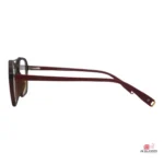 ca204 glasses in matt brown-red — side view