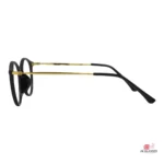 slim-428 glasses in golden black — side view