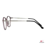 slim-428 glasses in trans purple — side view
