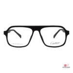 tr202307 glasses in matt black — front view