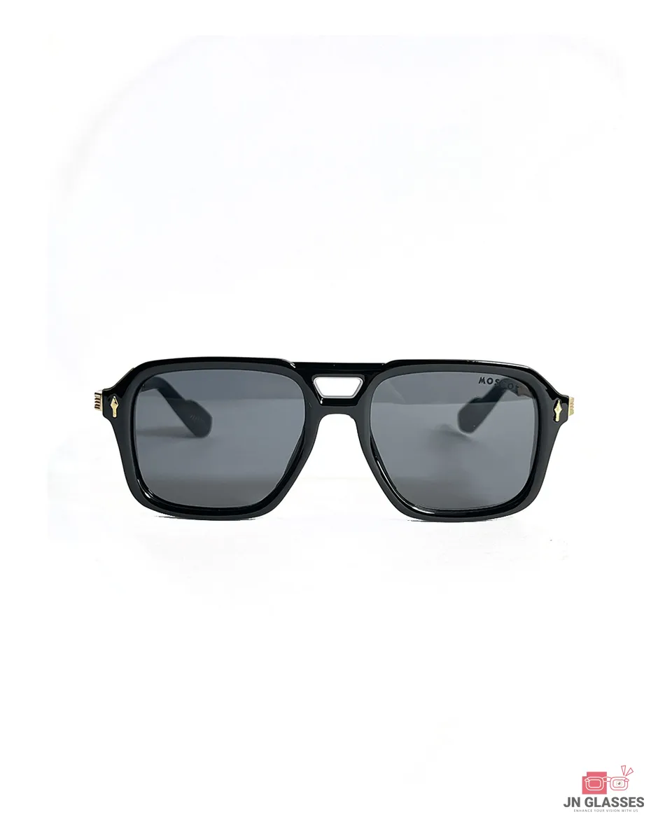w6065-black-golden-gallery-1 w6065 sunglasses in black golden — front view